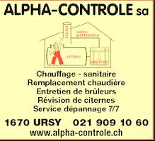 www.alpha-controle.ch  :   Alpha-Contrle SA                                                         
      1000 Lausanne
