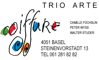 www.trioarte.ch  Coiffure trio arte, 4051 Basel.