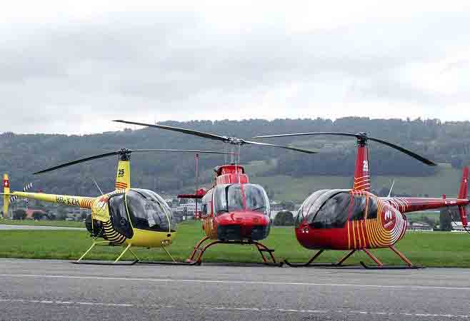 Mountainflyers 80 Ltd Helikopterunternehmen auf
dem Flughafen Bern-Belp Tel. 031 819 60 30 