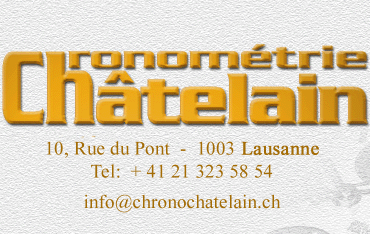 Chronomtrie Chtelain SA ,  1003 Lausanne