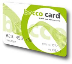 bocco card - Urlaub zum halben Preis