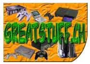 Greatstuff.ch: Videospiele aller Art. XBOX, PS2,
NGC, GBA, DS, PSP, NINTENDO, RETRO Games, Import
u.v