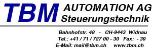 TBM Automation AG Steuerungstechnik Widnau