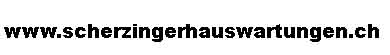 www.scherzingerhauswartungen.ch  Scherzinger
Hauswartungen GmbH, 9016 St. Gallen.