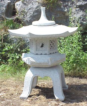 Granit Steinlaternen fr Garten- und Teichanlagenim japanischen und chinesischen Stil