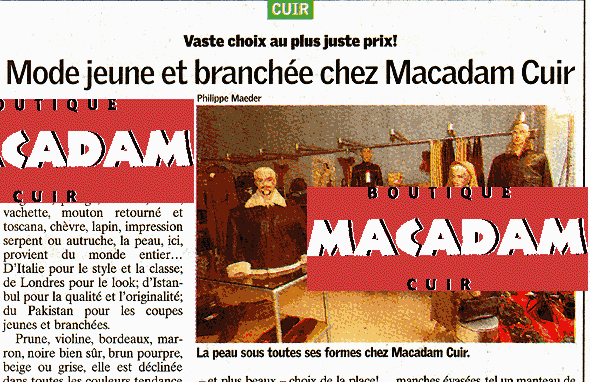 www.macadam-cuir.ch,         Macadam-Cuir ,       
   1003 Lausanne    