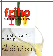 www.friho.ch  Friho Fritschi Getrnke AG, 8458Dorf.
