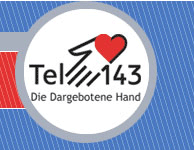 www.143.ch  Schweizerischer Verband Die
Dargebotenen Hand, 3012 Bern.