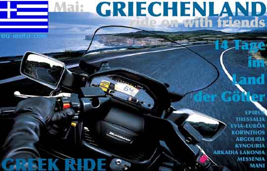 EU-MOTO | Motorradreisen Motorradtouren
Motorradfhrer Reisefhrer GRIECHENLAND