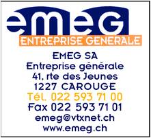 www.emeg.ch: EMEG Entreprise Gnrale SA, 1227 Carouge GE.
