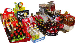 Verkauf und Handel mit Getränke