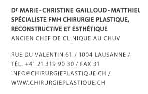 www.chirurgieplastique.ch ,Gailloud-Matthieu
Marie-Christine , 1004 Lausanne    