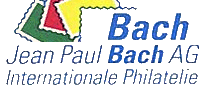 www.bach-philatelie.ch  Bach Jean-Paul AG, 4051
Basel.