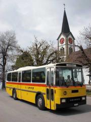 Schweizer Postauto fr Extra- und Ausflugsfahrten