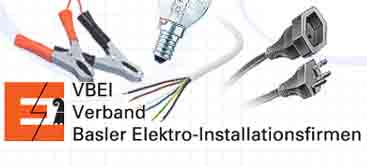 www.vbei.ch  Verband Basler
Elektro-Installationsfirmen, 4057 Basel.