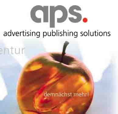 www.apswerbung.ch  Aps. advertising publishing
service GmbH, 8640 Rapperswil SG.
