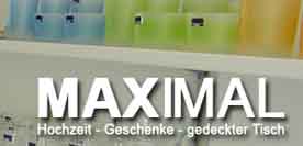 www.maximal-geschenke.ch  MAXIMAL AG, 4144
Arlesheim.