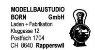 www.modellbaustudio.ch: Born Modellbaustudio GmbH, 8640 Rapperswil SG. 