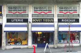 Bovet tissus SA Bofil ,  1003 Lausanne, Literie,
Rideaux, Duvets, Dcoration, Swissflex.