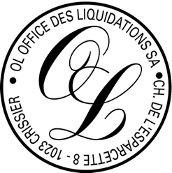 www.officeliquidation.ch      Office des
Liquidations SA,   1023 Crissier
