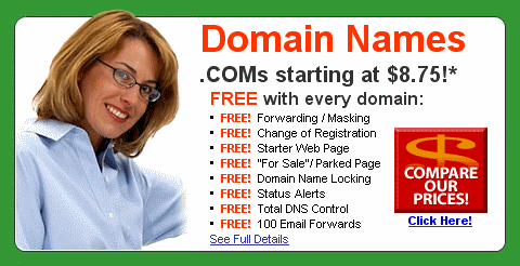FreeNames4U - Billige Internet Domain Namen Suchen
und Registrieren