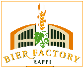 www.bierfactory.ch  Rappi Bier Factory GmbH, 8640
Rapperswil SG.