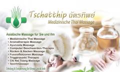 Medizinische Thai Massage, Office &amp; Computer Syndrom Therapie, Thai-Yoga Massage, Fussreflexzonen Massage, Triggerpunkt Akupressur Therapie, Thai Kräuter-Stempel, Aromatherapie, Sportmassag