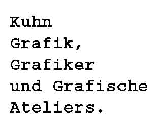 www.kuhngrafik.com  Kuhn Grafik, 8008 Zrich.