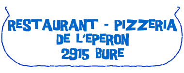 Pizzeria de l'Eperon,   2915 Bure