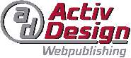 www.activdesign.ch: Professionell gestaltete Homepage zu einem usserst gnstigen Preis