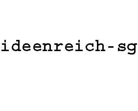 www.ideenreich-sg.ch Ideenreich Gebendinger Grafik
Design, 9000 St. Gallen. 