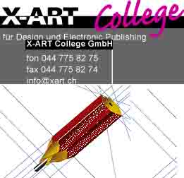 www.xart.ch  X-ART College GmbH, 8953 Dietikon.