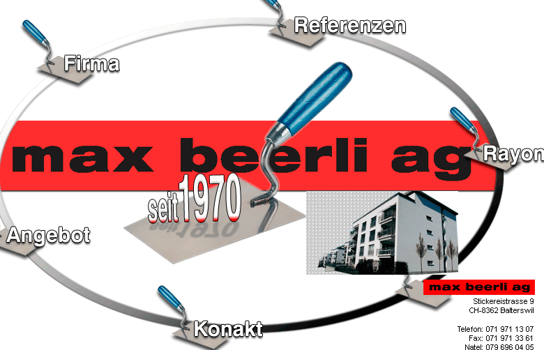 www.maxbeerliag.ch   Max Beerli AG, 8362
Balterswil.