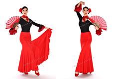 Flamenco Shop Montilla verkauft Flamenco Kleidung wie Flamencorock, Flamencokleid, Flamencoschuhe