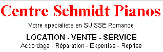 www.schmidt-musique.ch                        ,   
 Centre Schmidt Musique ,             1110 Morges 
