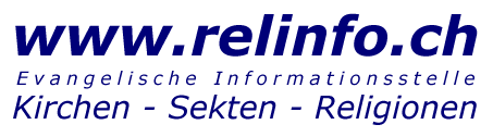 www.relinfo.ch Beobachtet und bespricht die religise Gegenwart und bert in allen Fragen, die sich 
im Zusammenleben mit kontroversen Glaubenshaltungen ergeben.