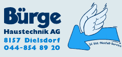 www.buerge-haustechnik.ch: Brge Haustechnik AG              8157 Dielsdorf 