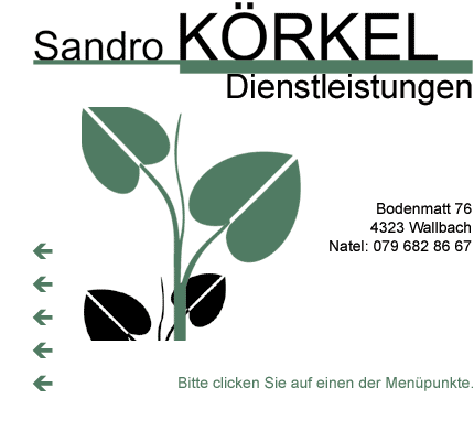 www.koerkel.ch  Sandro Krkel GmbH, 4323 Wallbach.