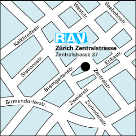 Arbeitsamt Zentralstrasse (RAV Zentralstrasse)8003 Zrich