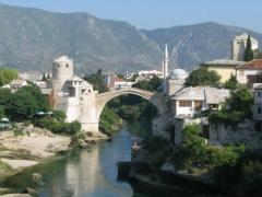 Tourismus Stadt Mostar in Bosnien und Herzegowina 