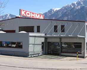 Kohma AG, 7000 Chur, Antriebstechnik, WlzlagernMaschinenbau Luftfahrtindustrie 
Gelenklager,Dichtungselemente Sicherungselemente