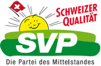 www.svp.ch Angaben zur Partei, Vernehmlassungen, Termine, Pressedienst und Parteiprogramm, sowie 
Links zu den Kantonalparteien und Abstimmungsparolen.