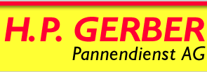 www.hp-gerber.ch          Gerber H.P. Pannendienst
AG, 3097 Liebefeld.