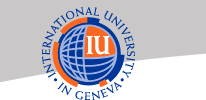 www.iun.ch    International University in Geneva ,
 1216 Cointrin