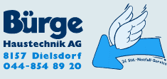 www.buerge-haustechnik.ch  Brge Haustechnik AG, 8157 Dielsdorf.