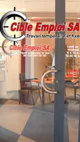 www.cibleemploi.ch,             Cible Emploi SA   
    1003 Lausanne       