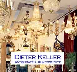 Dieter Keller Spezialisiert auf antike Beleuchtung
von 1750-1950, 6004 Luzern