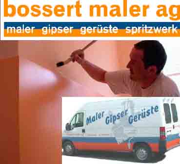 www.bossertag.ch  Bossert Maler AG, 5504
Othmarsingen.