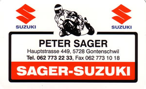 Sager-Suzuki : Motorrder 