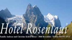 www.rosenlaui.ch, Rosenlaui (-Moser), 3860 Rosenlaui